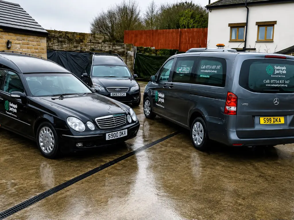 Sadaqah Jariyah funeral service vehicle