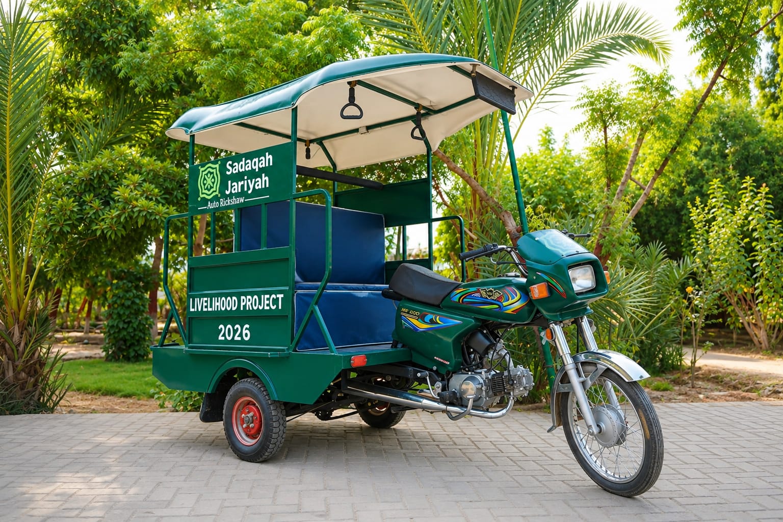 Sponsor a Rickshaw & Support a Family